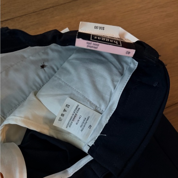 NWT Haggar Black Men’s Golf Shorts Size 40 - Picture 3 of 4